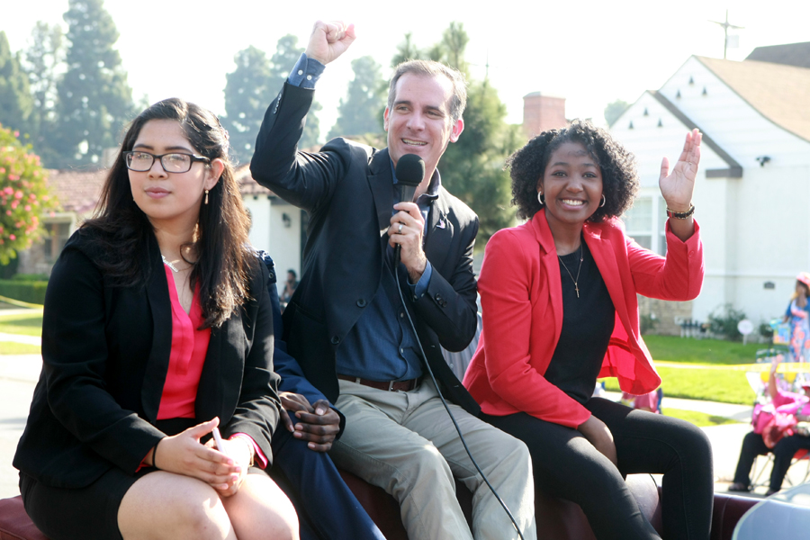 Los Angeles Mayor Eric Garcetti 